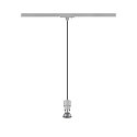 SLV 1-phase pendant luminaire PURI 2.0 BASIC GU10 IP20, grey dimmable