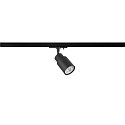 SLV 1-Phasen-Strahler PURI 2.0 TUBE, GU10 max. 6W, drehbar und schwenkbar, schwarz