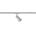 SLV 1-phase spot PURI 2.0 - CONE adjustable, conical GU10 IP20, grey dimmable
