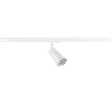 SLV 1-phase spot PURI 2.0 - DOME half round, adjustable GU10 IP20, white dimmable