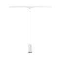 SLV 1-phase pendant luminaire PURI 2.0 - TUBE cylindrical GU10 IP20, white dimmable
