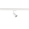 SLV 3-Phasen-Strahler PURI 2.0 CONE, GU10 max. 6W, drehbar und schwenkbar, wei�