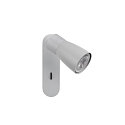 SLV Wand- und Deckenleuchte PURI 2.0 DOME, rechteckig, mit Schalter, GU10 max. 6W, grau
