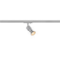 1-phase spot PURI 2.0 BASIC swivelling, rotatable GU10 IP20, grey dimmable