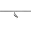 SLV 1-phase spot PURI 2.0 BASIC swivelling, rotatable GU10 IP20, grey dimmable