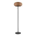 SLV solar floor lamp ADEGAN IP65, brown dimmable