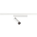 SLV LED 1-Phasen-Strahler GRIP! S PHASE, zylindrisch, 11W 2700K 29�, CRi >90, dimmbar, schwenkbar, wei� / schwarz