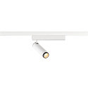 SLV LED 1-Phasen-Strahler GRIP! S PHASE, zylindrisch, 11W 2700K 29�, CRi >90, dimmbar, schwenkbar, wei� / schwarz