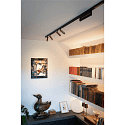 SLV LED Niedervolt-Spot GRIP! S DALI, zylindrisch, 48V, 9.8W 3000K 29�, DALI dimmbar, schwenkbar, bronze / schwarz