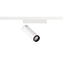 SLV LED 1-Phasen-Strahler GRIP! M PHASE DTW, zylindrisch, 15W 2000-3000K 42�, CRi >90, UGR <19, Dim-to-Warm, schwenkbar