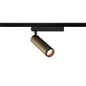 SLV LED 1-Phasen-Strahler GRIP! M PHASE DTW, zylindrisch, 15W 2000-3000K 42�, CRi >90, UGR <19, Dim-to-Warm, schwenkbar