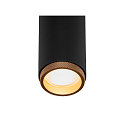 SLV LED 3-Phasen-Strahler GRIP! M DALI, 20W 2700K 42�, CRi >90, UGR <19, DALI/Touch dimmbar, schwenkbar, schwarz / gold