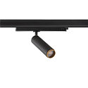 SLV LED 3-Phasen-Strahler GRIP! M PHASE, 20W 3000K 42�, CRi >90, UGR <19, dimmbar, schwenkbar, schwarz / gold