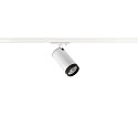 SLV 1-phase spot GRIP! L GU10 swivelling, rotatable GU10 IP20, white dimmable