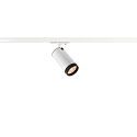 SLV 1-phase spot GRIP! L GU10 swivelling, rotatable GU10 IP20, white dimmable