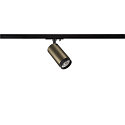 SLV 1-phase spot GRIP! L GU10 swivelling, rotatable GU10 IP20, bronze dimmable