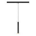 SLV LED Pendelleuchte GRIP! S, 48V, 2000-3000K 29�, DALI steuerbar, Dim-to-Warm, schwarz / gold