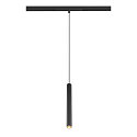 SLV LED Pendelleuchte GRIP! S, 48V, 2000-3000K 29�, DALI steuerbar, Dim-to-Warm, schwarz / gold