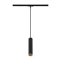 SLV 1-phase pendant luminaire GRIP! L GU10 GU10 IP20, black dimmable