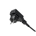 SLV LED Outdoor Stehleuchte GRID SUN, 8W, 2700K, 500lm, IP44/IP65, schwarz