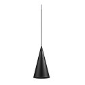 SLV pendant luminaire MAGICO 20 E27 IP20, black matt dimmable