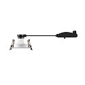 SLV Deckeneinbauleuchte NEW TRIA� 155, quadratisch, 2-flammig, 2x GU10 max. 10W, drehbar, wei�
