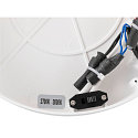SLV LED Wand- und Deckenleuchte ONE PHASE, Up/Down, � 40cm, 14W 2700/3000K (CCT Switch) 2x130�, CRi >90, dimmbar, wei�