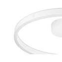 SLV LED Wand- und Deckenleuchte ONE DALI, Up/Down, � 60cm, 23W 2700/3000K (CCT Switch) 130�, DALI dimmbar, wei�