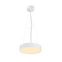 SLV wall and ceiling luminaire DECONA PHASE round, CCT Switch IP44, white dimmable