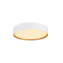 LED Wand- und Deckenleuchte DECONA PHASE, rund, 18W 2700/3000K (CCT Switch), dimmbar, wei� / gold
