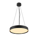 SLV LED Wand- und Deckenleuchte DECONA PHASE, rund, 23W 2700/3000K (CCT Switch), dimmbar, schwarz