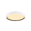 SLV LED Wand- und Deckenleuchte DECONA PHASE, rund, 23W 2700/3000K (CCT Switch), dimmbar, schwarz