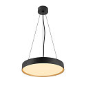 SLV LED Wand- und Deckenleuchte DECONA PHASE, rund, 23W 2700/3000K (CCT Switch), dimmbar, schwarz / gold