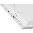SLV LED Einlege-Deckenleuchte PANEL C 600 ON-OFF, IP54 IK02, 59.5cm, 34W 3000/4000K (CCT Switch), UGR <19, schaltbar, CRI 80