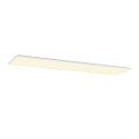 SLV ceiling luminaire PANEL C 1200/300 ON-OFF CCT Switch, UGR < 19, switchable IP54 / IP20, white, lacquered 