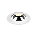 downlight DOWNLIGHT C 150 DALI rigid, DALI controllable, wired through IP54, white dimmable