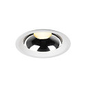 downlight DOWNLIGHT C 200 DALI rigid, DALI controllable, wired through IP54, white dimmable