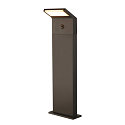 outdoor floor lamp ORDI II POLE 70 square, with sensor IP54, black 