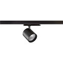 SLV LED 3-Phasen Strahler TRACKSPOT V 18, IP20 IK02, CRi >90, verstellbar, schaltbar, 18W, 4000K 2350lm 50�, schwarz