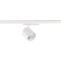 SLV 3-phase luminaire TRACKSPOT C 29 36� adjustable, switchable IP20, white, lacquered 