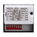 SLV LED Aufbauleuchte OUTDOOR BULKHEAD V 360, IP65 IK10, � 36cm, mit Sensor, 20W 3000/4000/6500K 110�, CRI 80, schaltbar, wei�