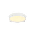 SLV LED Deckenleuchte DECONA 30 CL, PHASE, rund, 17W, 3000/4000K, 1900/2000lm, UGR<25, IK06, IP44, dimmbar, wei�