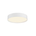 SLV LED Deckenleuchte DECONA 30 CL, mit Sensor, rund, 17W, 3000/4000K, 1880/1970lm, UGR<25, IK06, IP44, wei�