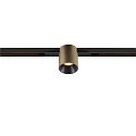 LED Spot FIXT-IT!, 48V, DALI, rund, f�r Einbauschiene, 36�, 7W, 2700K, 800lm, UGR<19, IP20, dimmbar, bronze/schwarz