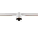 track spot FIXT-IT! round, built-in version, suitable for VDU workstation IP20, black, white, lacquered dimmable