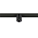 SLV track spot FIXT-IT! round, surface-mounted version, suitable for VDU workstation IP20, black, lacquered dimmable