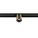 LED Spot FIXT-IT!, 48V, DALI, rund, f�r Aufbauschiene, 36�, 7W, 2700K, 800lm, UGR<19, IP20, dimmbar, bronze/schwarz