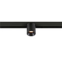 SLV track spot FIXT-IT! round, surface-mounted version, suitable for VDU workstation IP20, black, lacquered dimmable