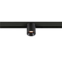 SLV track spot FIXT-IT! round, surface-mounted version, suitable for VDU workstation IP20, black, lacquered dimmable