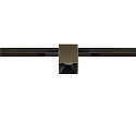 SLV LED Spot FIXT-IT!, 48V, DALI, eckig, f�r Einbauschiene, 36�, 7W, 3000K, 865lm, UGR<19, IP20, dimmbar, bronze/schwarz